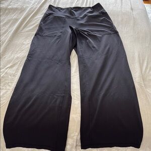 Black Wide-Leg Pants